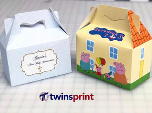 Gable Boxes - Twins Print