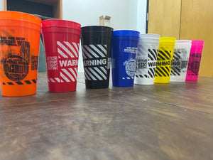 22oz Colored Printed Stadium Cups