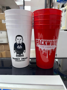 22oz Colored Printed Stadium Cups