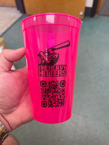 22oz Colored Printed Stadium Cups