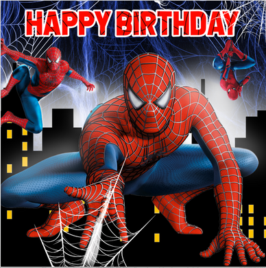 SPIDERMAN  BACKDROP - Twins Print