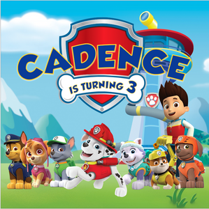 PAW PATROL  BACKDROP 01 - Twins Print