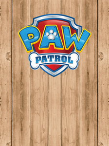 PAW PATROL 03  BACKDROP - Twins Print