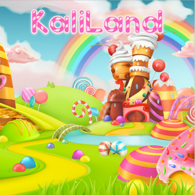 CANDY LAND  BACKDROP - Twins Print