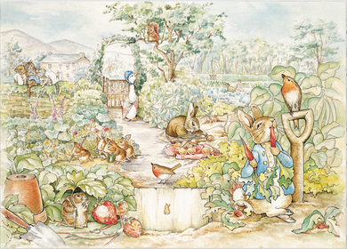 PETER RABBIT  BACKDROP
