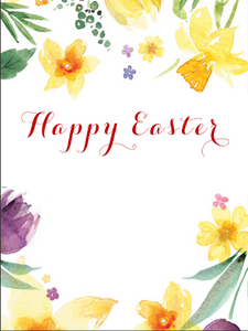 HAPPY EASTER  BACKDROP