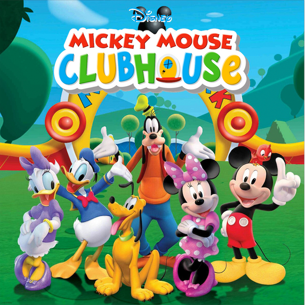MICKEY MOUSE  BACKDROP / CLUB HOUSE 01